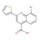 8-bromo-2-thien-2-ylquinoline-4-carboxylic acid - chemical structure image