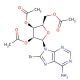 8-Bromo-2′,3′,5′-tri-O-acetyladenosine (CAS 31281-86-4) - chemical structure image