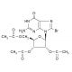 8-Bromo-2′,3′,5′-tri-O-acetylguanosine (CAS 15717-45-0) - chemical structure image