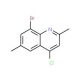 8-Bromo-4-chloro-2,6-dimethylquinoline (CAS 1156275-57-8) - chemical structure image