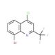 8-Bromo-4-chloro-2-(trifluoromethyl)quinoline (CAS 655235-61-3) - chemical structure image
