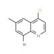 8-Bromo-4-chloro-6-methylquinoline (CAS 1156602-22-0) - chemical structure image
