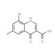 8-Bromo-4-hydroxy-6-methylquinoline-3-carboxylic acid (CAS 67643-47-4) - chemical structure image