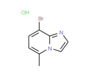8-Bromo-5-methylimidazo[1,2-a]pyridine, HCl (CAS 957120-36-4) - chemical structure image
