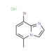 8-Bromo-5-methylimidazo[1,2-a]pyridine, HCl (CAS 957120-36-4) - chemical structure image
