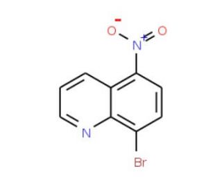 8-Bromo-5-nitroquinoline (CAS 139366-35-1) - chemical structure image