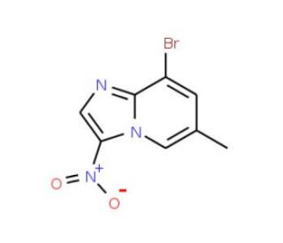 8-Bromo-6-methyl-3-nitroimidazo[1,2-a]pyridine (CAS 1072944-59-2) - chemical structure image