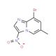 8-Bromo-6-methyl-3-nitroimidazo[1,2-a]pyridine (CAS 1072944-59-2) - chemical structure image