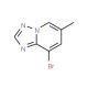 8-Bromo-6-methyl[1,2,4]triazolo[1,5-a]pyridine (CAS 957062-94-1) - chemical structure image