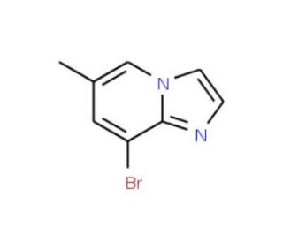 8-Bromo-6-methylimidazo[1,2-a]pyridine (CAS 136117-93-6) - chemical structure image