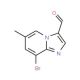 8-Bromo-6-methylimidazo[1,2-a]pyridine-3-carbaldehyde (CAS 1033202-08-2) - chemical structure image
