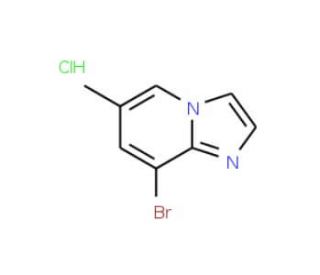 8-Bromo-6-methylimidazo[1,2-a]pyridine, HCl (CAS 957120-41-1) - chemical structure image