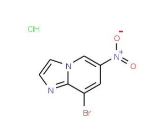 8-Bromo-6-nitroimidazo[1,2-a]pyridine, HCl (CAS 957120-43-3) - chemical structure image