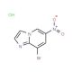 8-Bromo-6-nitroimidazo[1,2-a]pyridine, HCl (CAS 957120-43-3) - chemical structure image