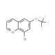 8-Bromo-6-trifluoromethoxyquinoline (CAS 1020253-25-1) - chemical structure image