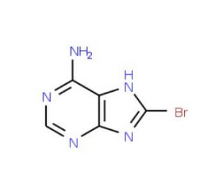 8-Bromoadenine (CAS 6974-78-3) - chemical structure image