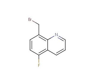 8-(bromomethyl)-5-fluoroquinoline - chemical structure image