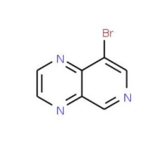8-Bromopyrido[3,4-b]pyrazine (CAS 929074-45-3) - chemical structure image