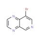 8-Bromopyrido[3,4-b]pyrazine (CAS 929074-45-3) - chemical structure image