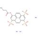 8-Butyryloxypyrene-1,3,6-trisulfonic acid trisodium salt - chemical structure image