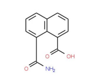 8-Carboxynaphthalene-1-carboxamide (CAS 5811-88-1) - chemical structure image