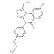 8-chloro-1-(chloromethyl)-4-(4-ethoxyphenyl)[1,2,4]triazolo[4,3-a]quinazolin-5(4H)-one - chemical structure image