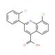 8-Chloro-2-(2-chlorophenyl)quinoline-4-carboxylic acid - chemical structure image
