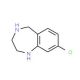8-Chloro-2,3,4,5-tetrahydro-1H-benzo[e][1,4]diazepine (CAS 107479-55-0) - chemical structure image