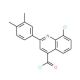 8-chloro-2-(3,4-dimethylphenyl)quinoline-4-carbonyl chloride - chemical structure image
