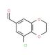 8-chloro-2,3-dihydro-1,4-benzodioxine-6-carbaldehyde - chemical structure image