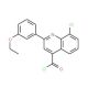 8-chloro-2-(3-ethoxyphenyl)quinoline-4-carbonyl chloride - chemical structure image