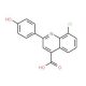 8-chloro-2-(4-hydroxyphenyl)quinoline-4-carboxylic acid - chemical structure image