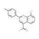 8-chloro-2-(4-methylphenyl)quinoline-4-carbonyl chloride - chemical structure image