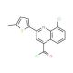 8-chloro-2-(5-methyl-2-thienyl)quinoline-4-carbonyl chloride - chemical structure image