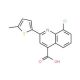 8-Chloro-2-(5-methylthien-2-yl)quinoline-4-carboxylic acid - chemical structure image