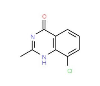 8-Chloro-2-methyl-4-quinazolone (CAS 19407-54-6) - chemical structure image