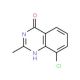 8-Chloro-2-methyl-4-quinazolone (CAS 19407-54-6) - chemical structure image
