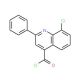 8-chloro-2-phenylquinoline-4-carbonyl chloride - chemical structure image