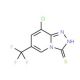 8-Chloro-6-trifluoromethyl-[1,2,4]triazolo[4,3-a]pyridine-3-thiol - chemical structure image