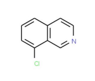 8-Chloro-isoquinoline (CAS 34784-07-1) - chemical structure image