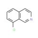 8-Chloro-isoquinoline (CAS 34784-07-1) - chemical structure image