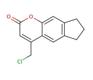 8-Chloromethyl-2,3-dihydro-1H-5-oxa-cyclopenta[b]naphthalen-6-one - chemical structure image