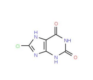 8-Chloroxanthine (CAS 13548-68-0) - chemical structure image