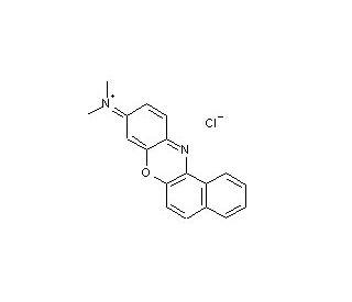 8-Dimethylamino-2,3-benzophenoxazine Hemi(zinc Chloride) Salt (CAS 7057-57-0) - chemical structure image