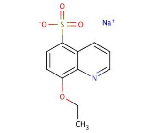 8-Ethoxy-5-quinolinesulfonic acid sodium salt monohydrate (CAS 80789-76-0) - chemical structure image