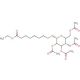 8-Ethoxycarbonyloctanoyl-2′,3′,4′,6-tetra-O-acetyl-β-D-galactopyranoside - chemical structure image