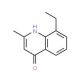 8-Ethyl-4-hydroxy-2-methylquinoline (CAS 63136-23-2) - chemical structure image