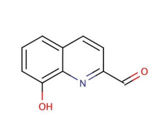 8-Hydroxy-2-quinolinecarboxaldehyde (CAS 14510-06-6) - chemical structure image