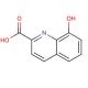 8-Hydroxy-2-quinolinecarboxylic acid (CAS 1571-30-8) - chemical structure image