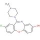 8-Hydroxy Loxapine (CAS 61443-77-4) - chemical structure image